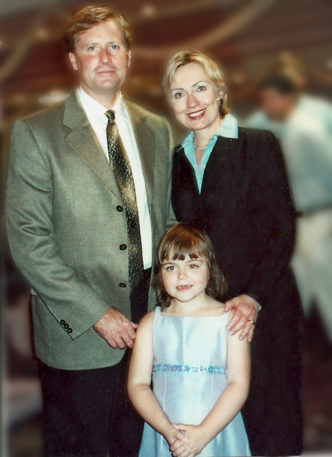 syracuse mayor matt driscoll  hillary clinton and sophia gettino